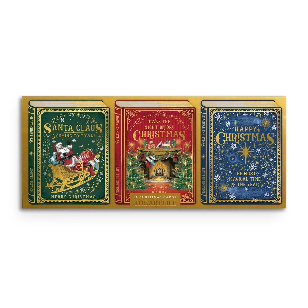 Christmas Card Trio Pack of 12 - Storybook Christmas