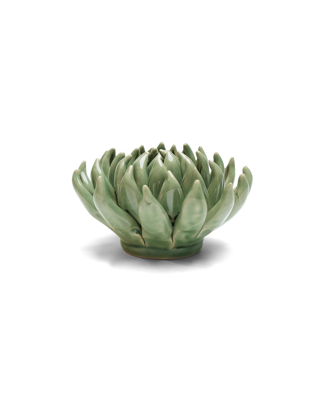 Ceramic Flower - Jade Green Succulent