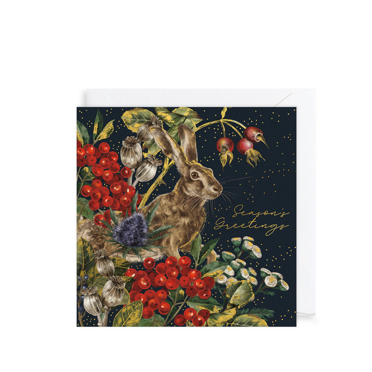 Christmas Cards Pack of 10 - Fable Hare &amp; Owl