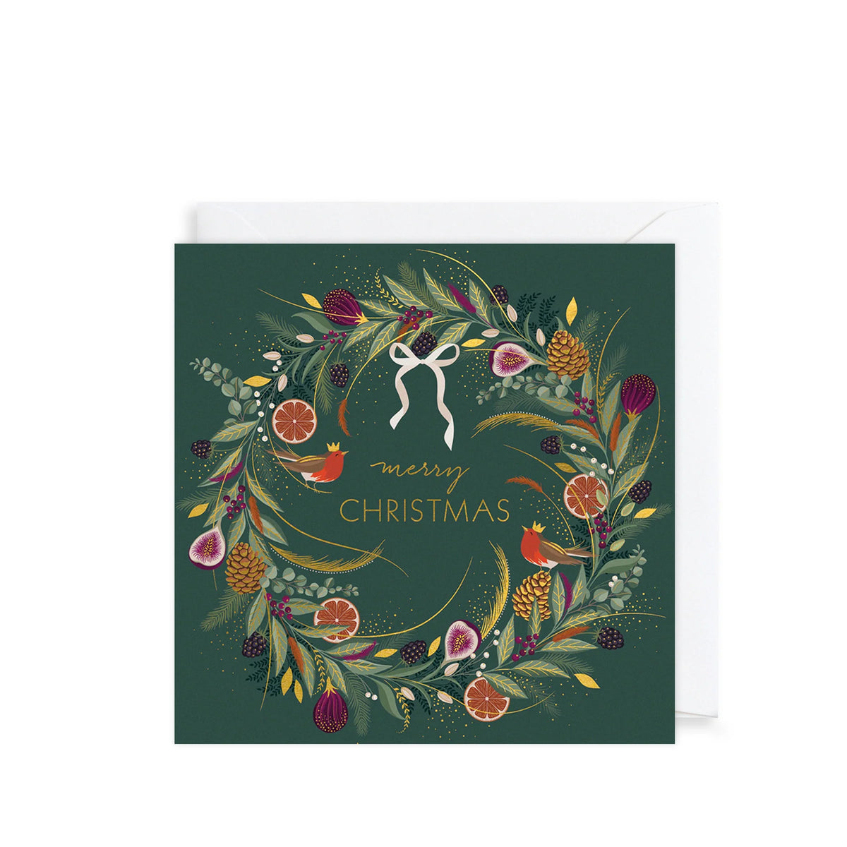 Christmas Cards Pack of 10 - Robins &amp; Figs