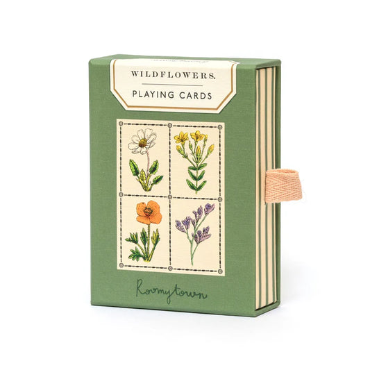 Wildflowers Playing Cards - Single Deck