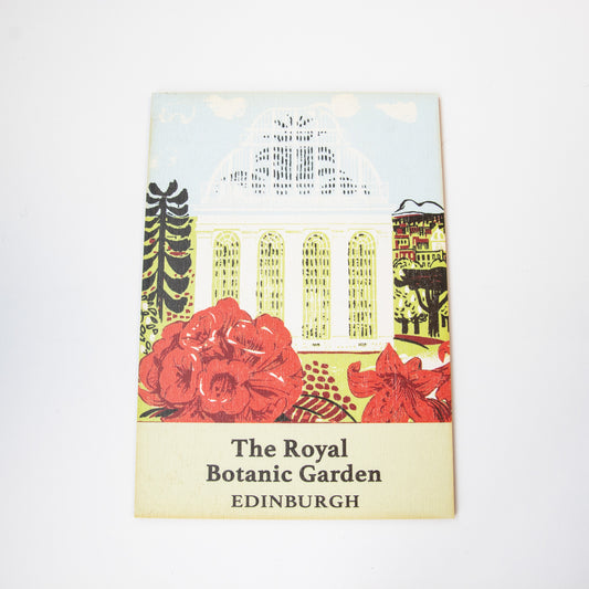 Palmhouse Wooden Postcard