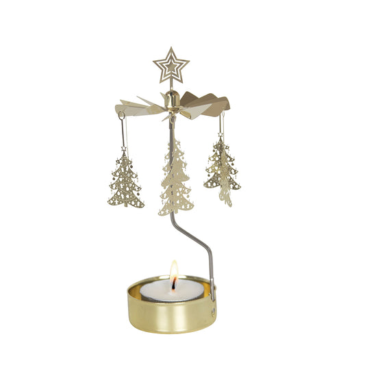 Rotary Candle Holder - Christmas Tree