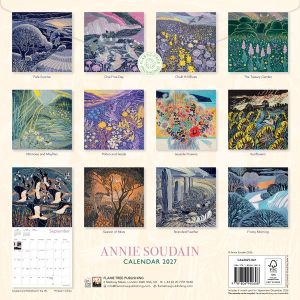 Annie Soudain Wall Calendar 2027