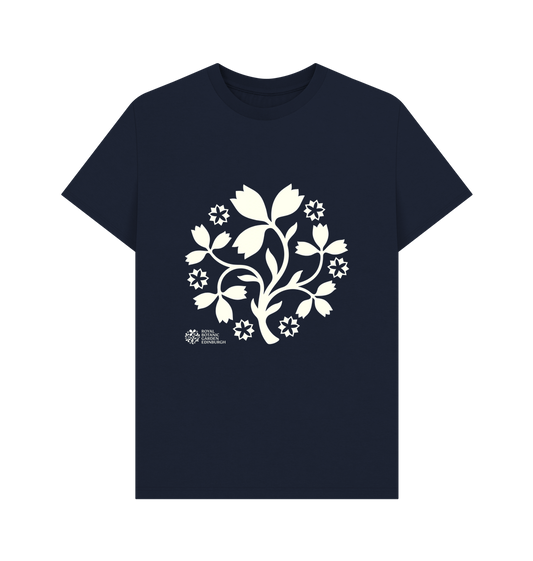 Navy Blue Printed T-shirt