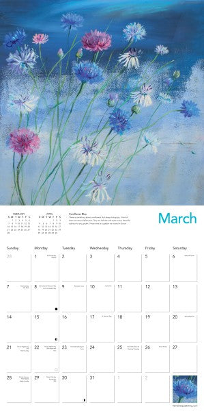 Blooms by Nel Whatmore Wall Calendar 2027