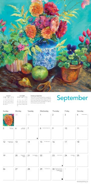 Blooms by Nel Whatmore Wall Calendar 2027