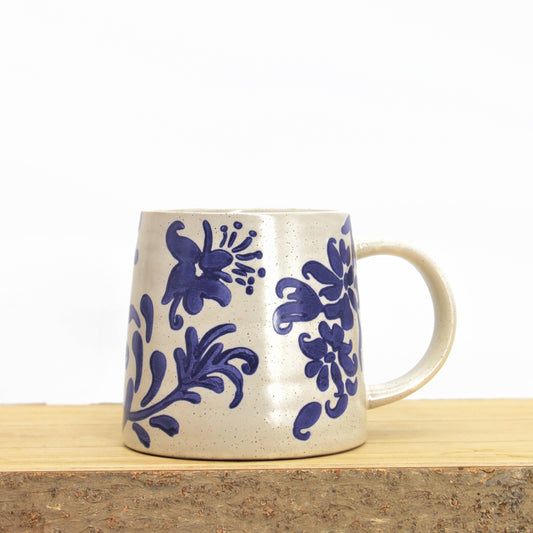 Petunia Stoneware Mug