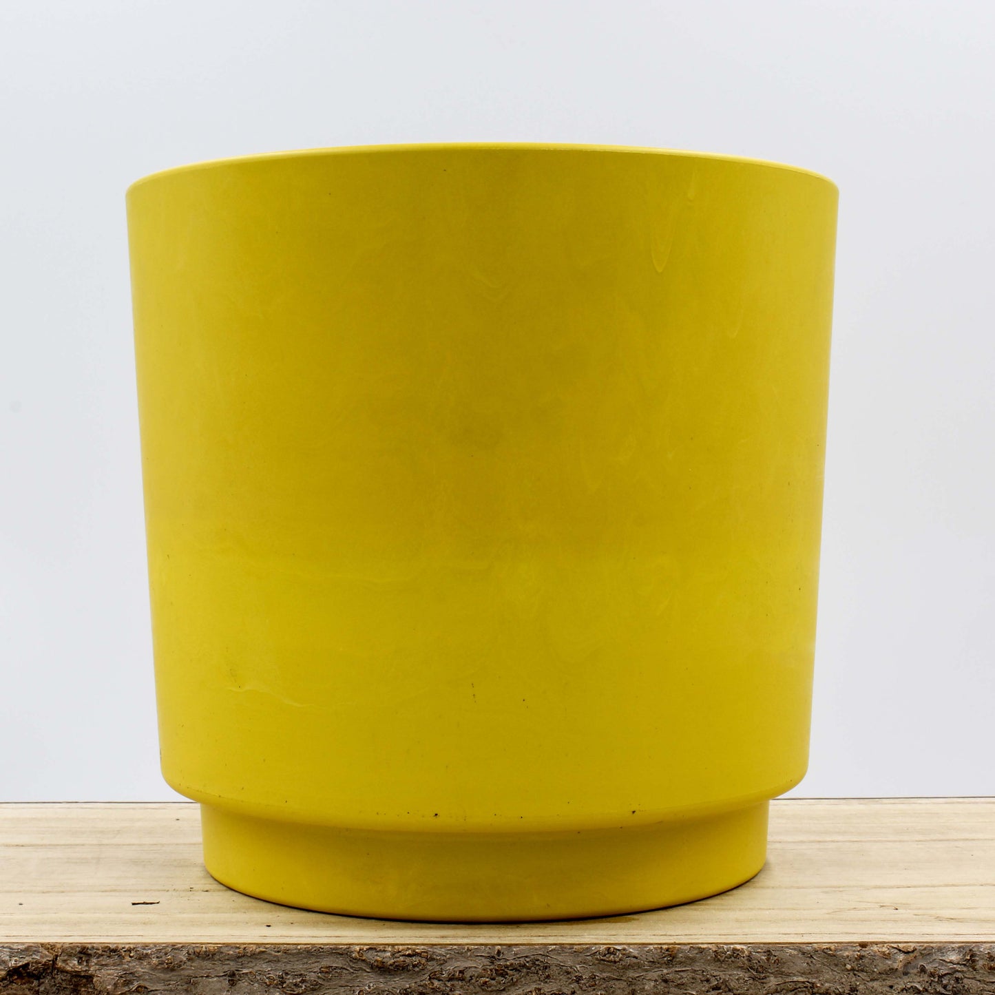 Ocean Plastic Plant Pot - Yellow 20cm
