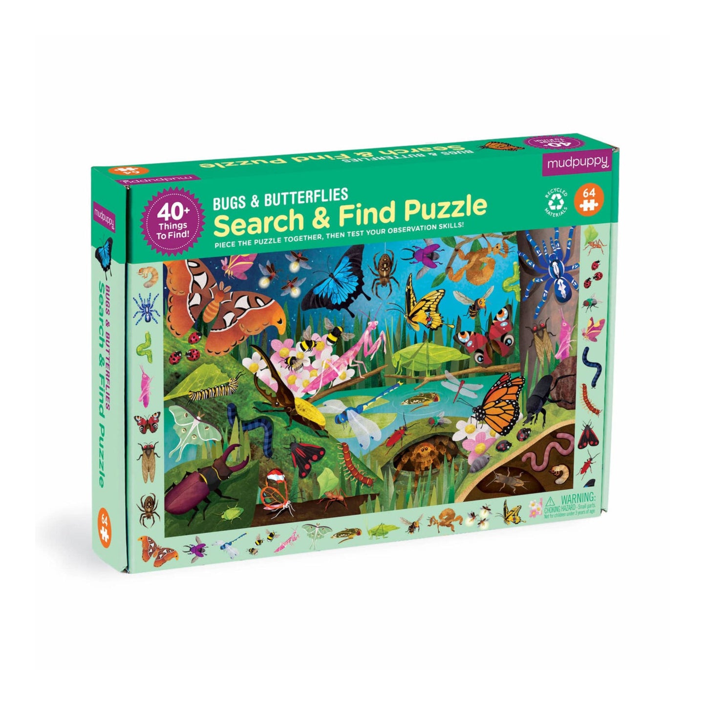 Bugs & Butterflies Search & Find Puzzle