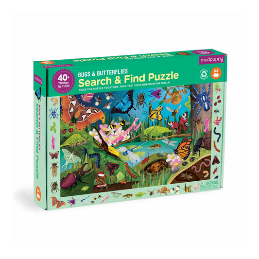 Bugs & Butterflies Search & Find Puzzle