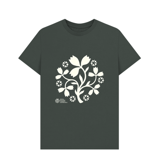 Dark Grey Printed T-shirt