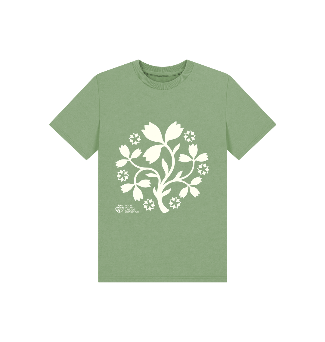 Sage Printed Kids T-Shirt