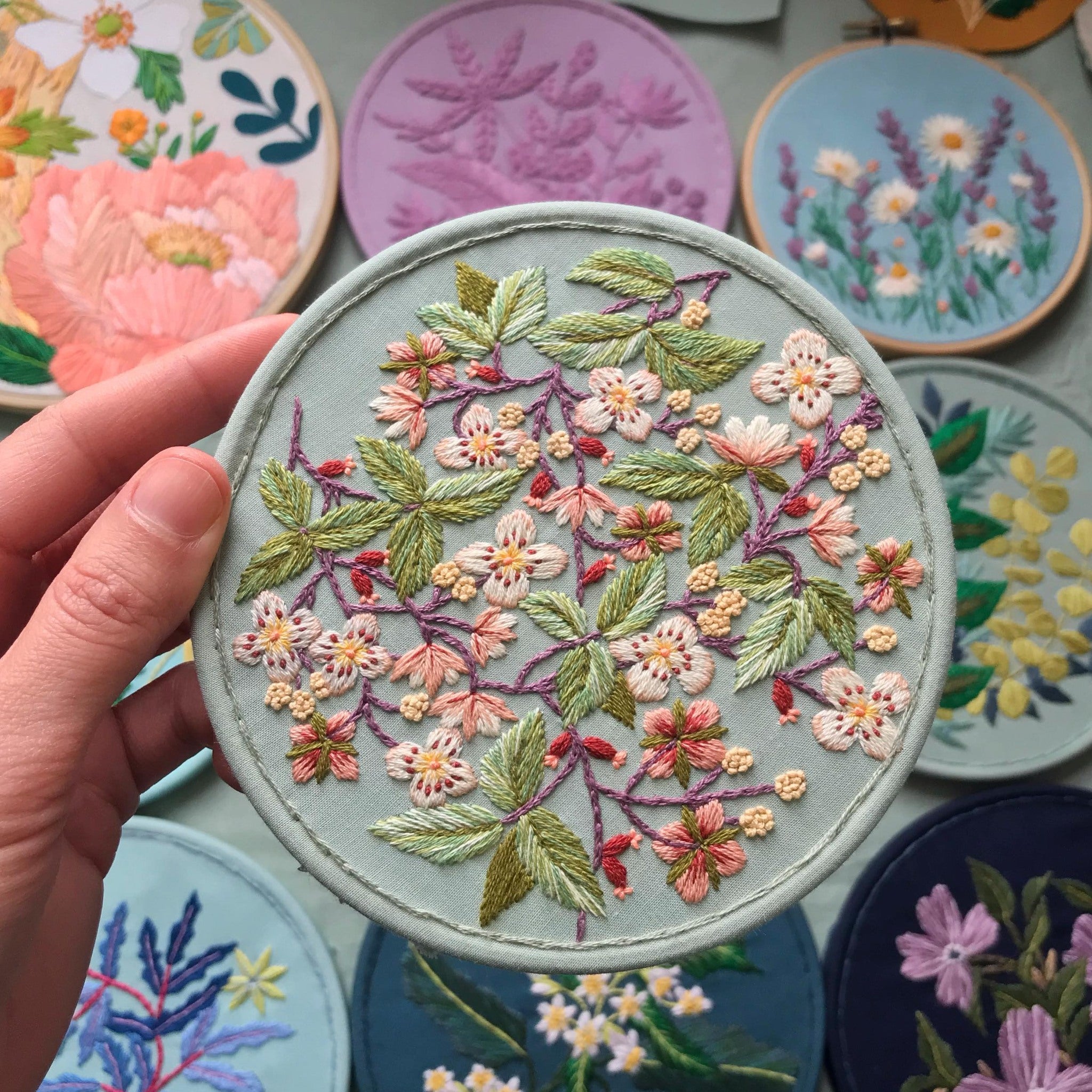 Introduction to Floral Embroidery