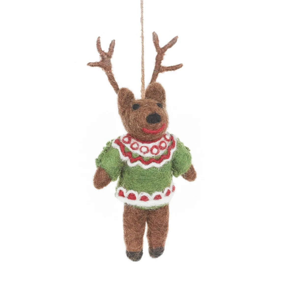 Retro Reindeer Hanging Decoration