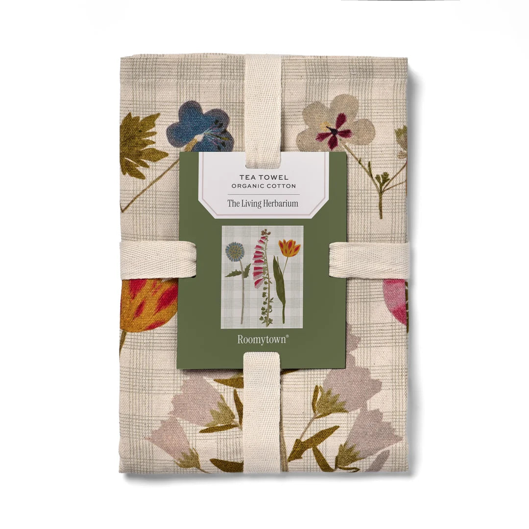 The Living Herbarium Cotton Tea Towel