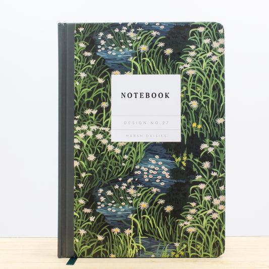 Marsh Daisies, Hardback Notebook