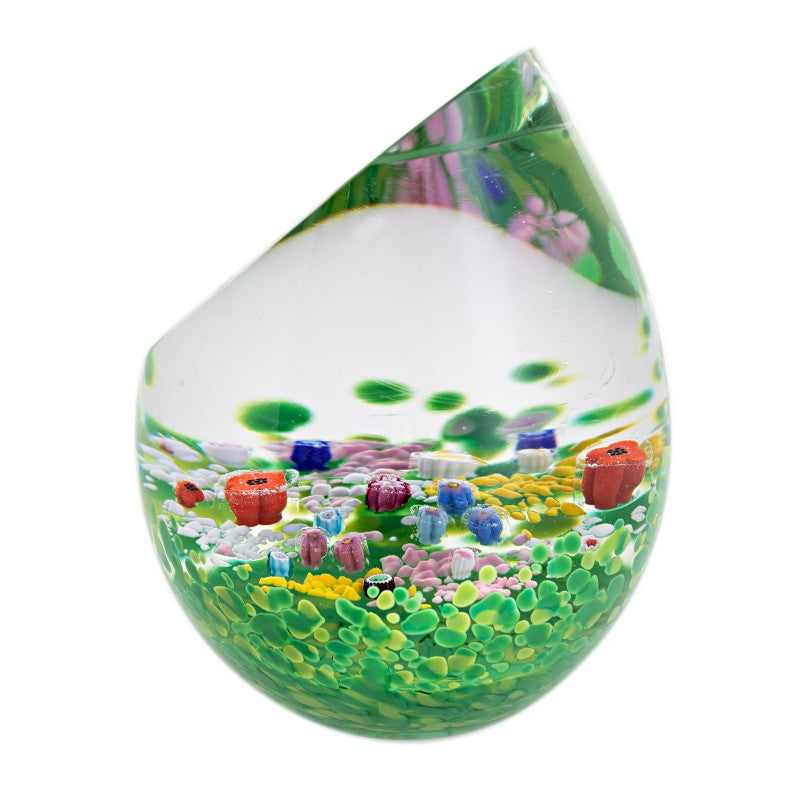 RBGE / Caithness Glass Paperweight - Meadow Flowers