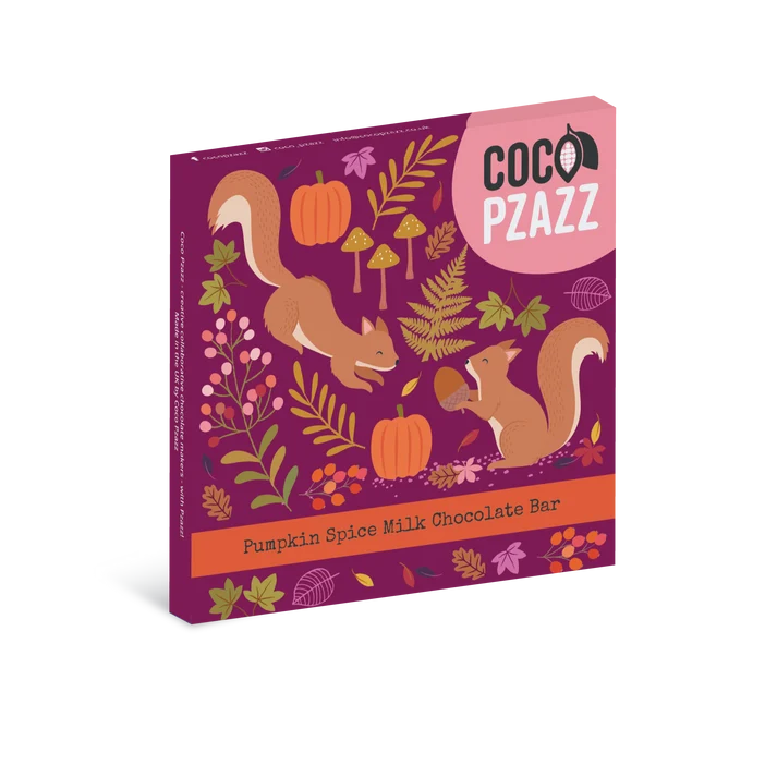 Coco Pzazz: Pumpkin Spice Milk Chocolate