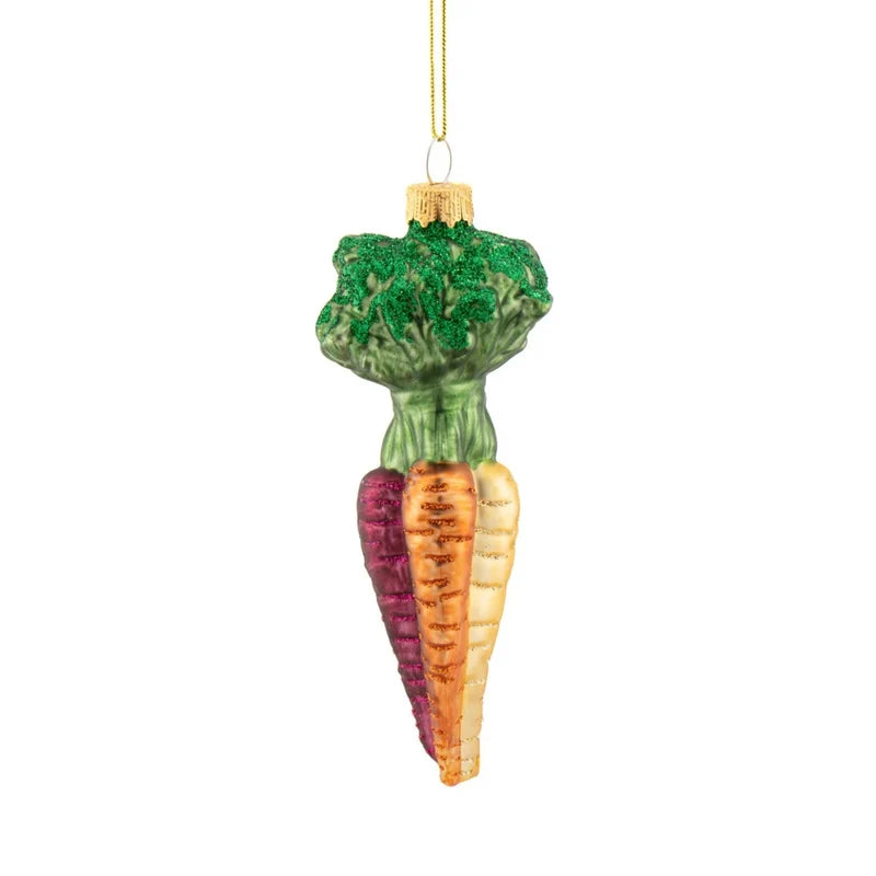 Rainbow Carrots Bauble