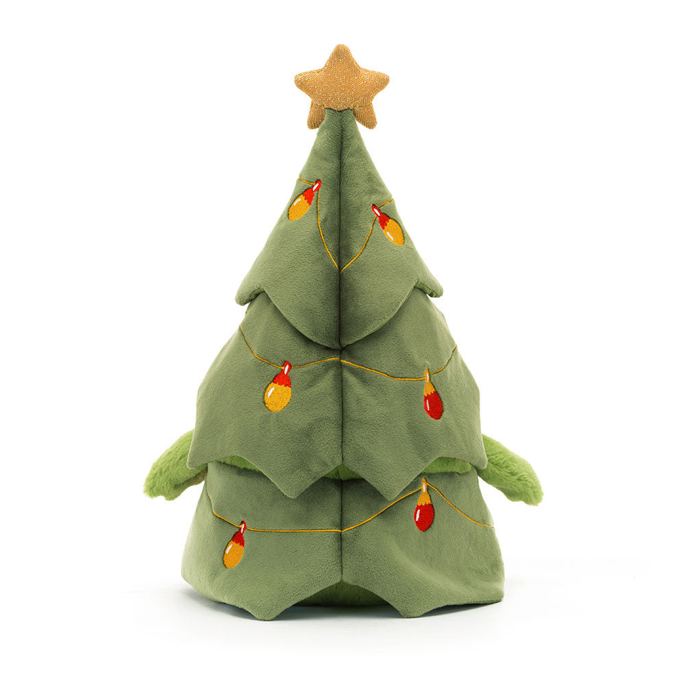 Jellycat - Christmas Tree Ricky Rain Frog