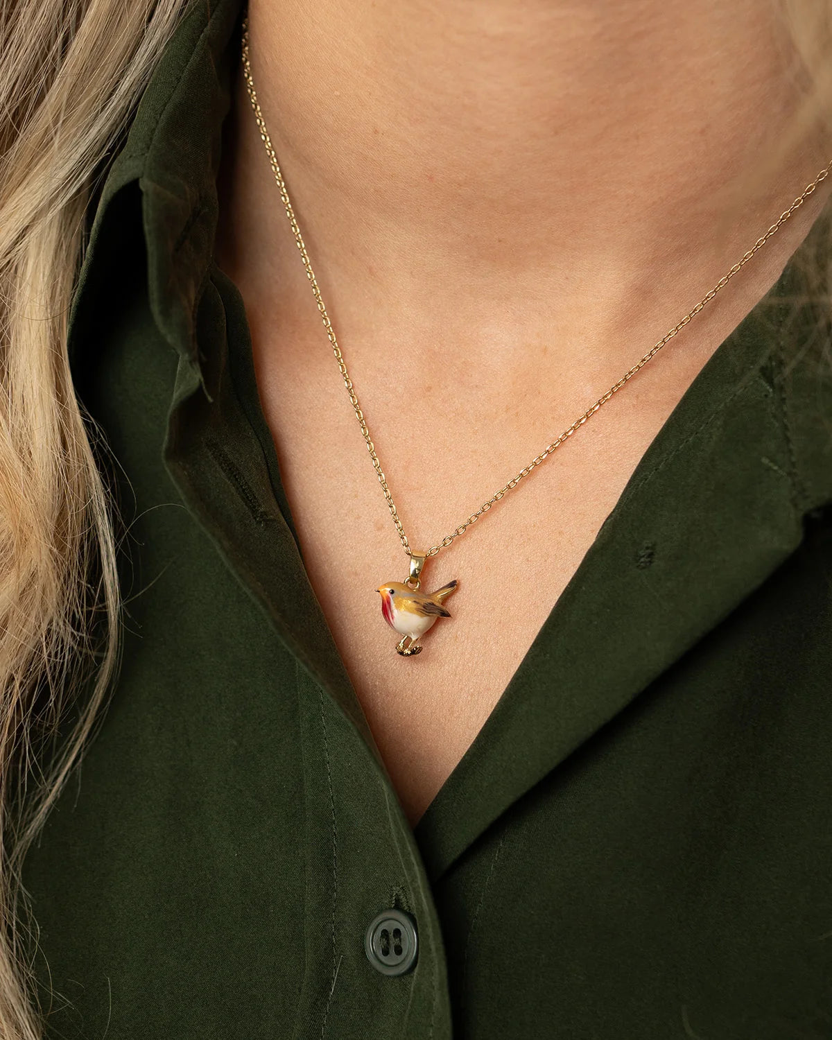 Bill Skinner - Robin Pendant Necklace