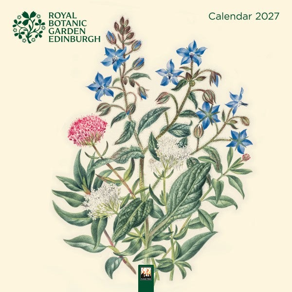 Royal Botanic Garden Edinburgh Wall Calendar 2027