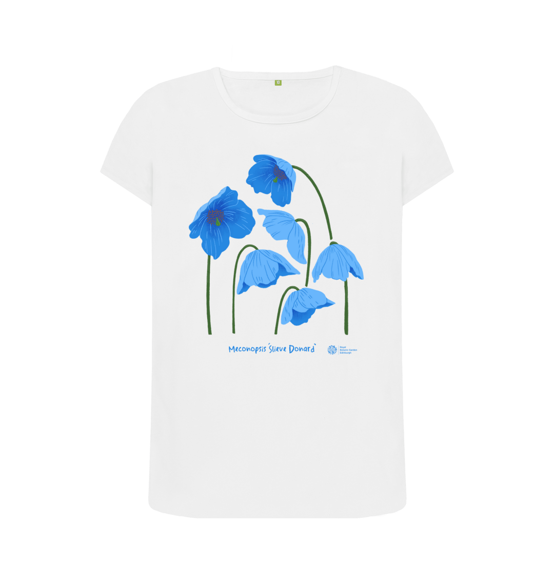 White Printed T-shirt Front