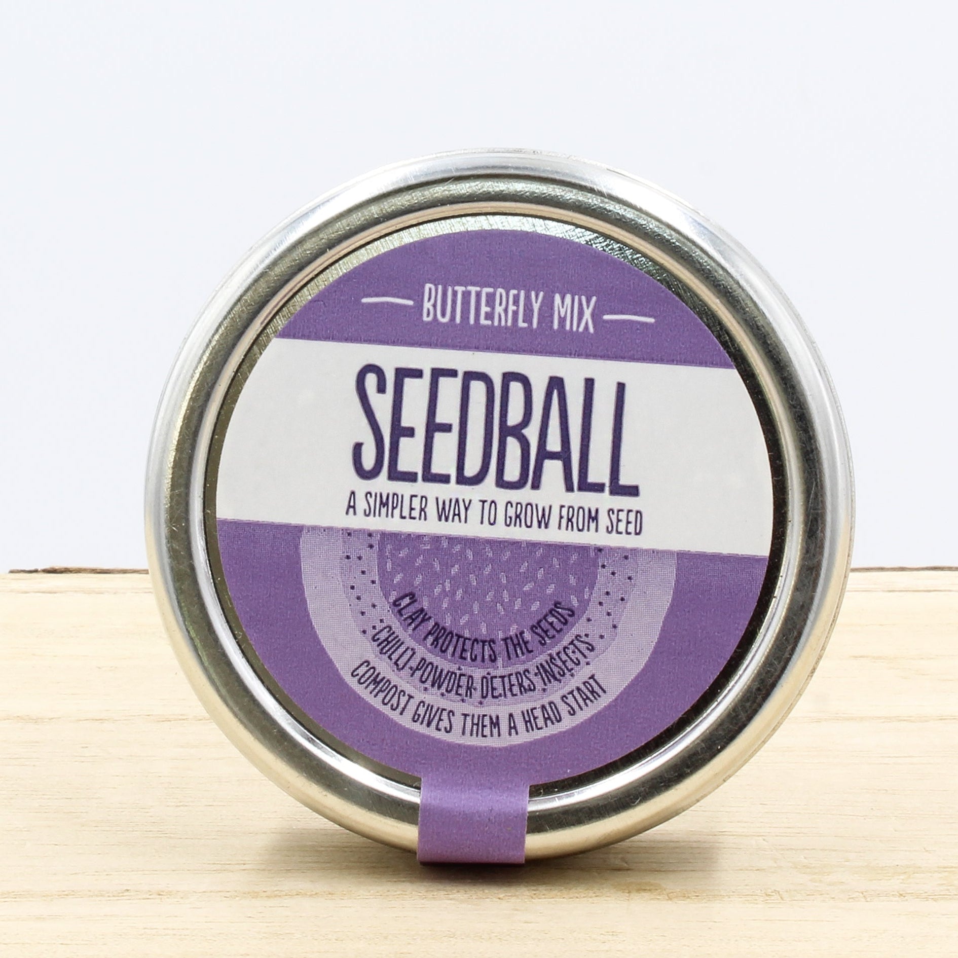 Seedball Tin - Butterfly Mix