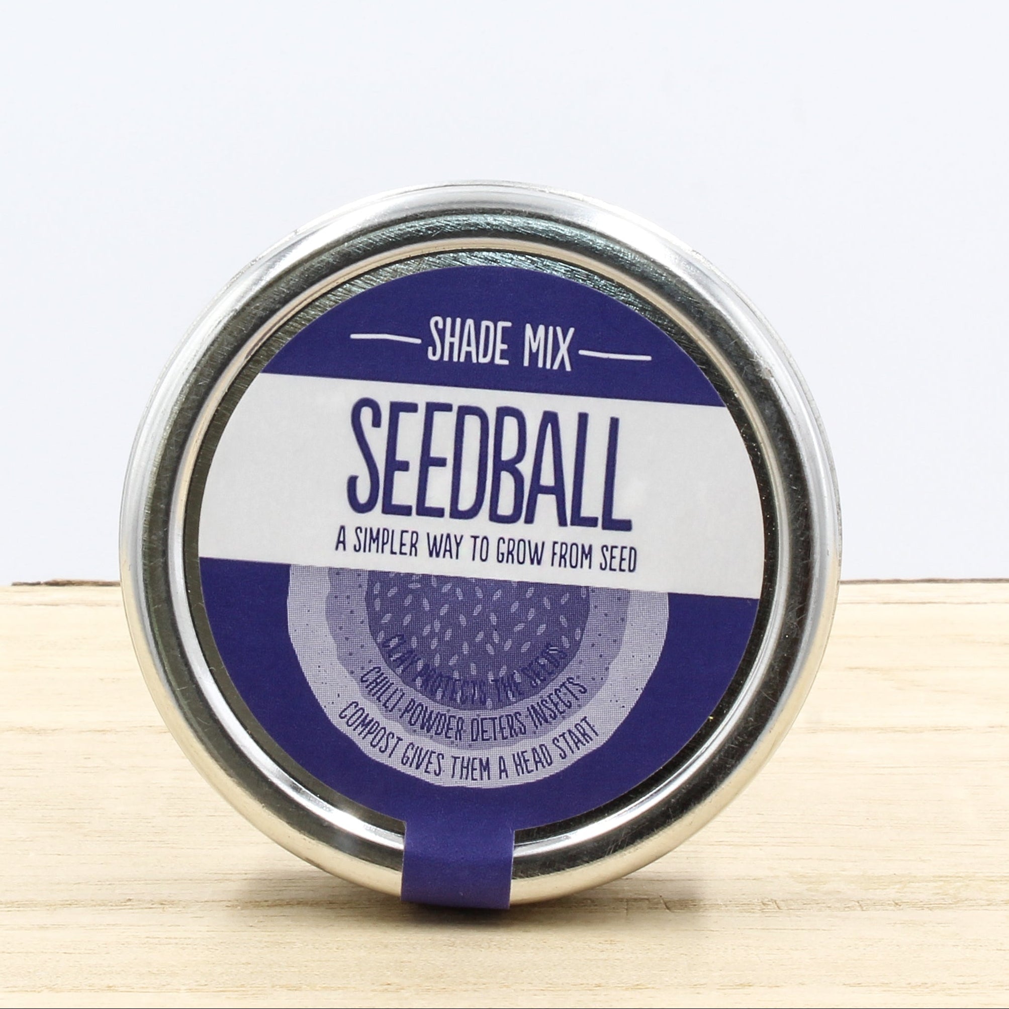 Seedball Tin - Shade Mix