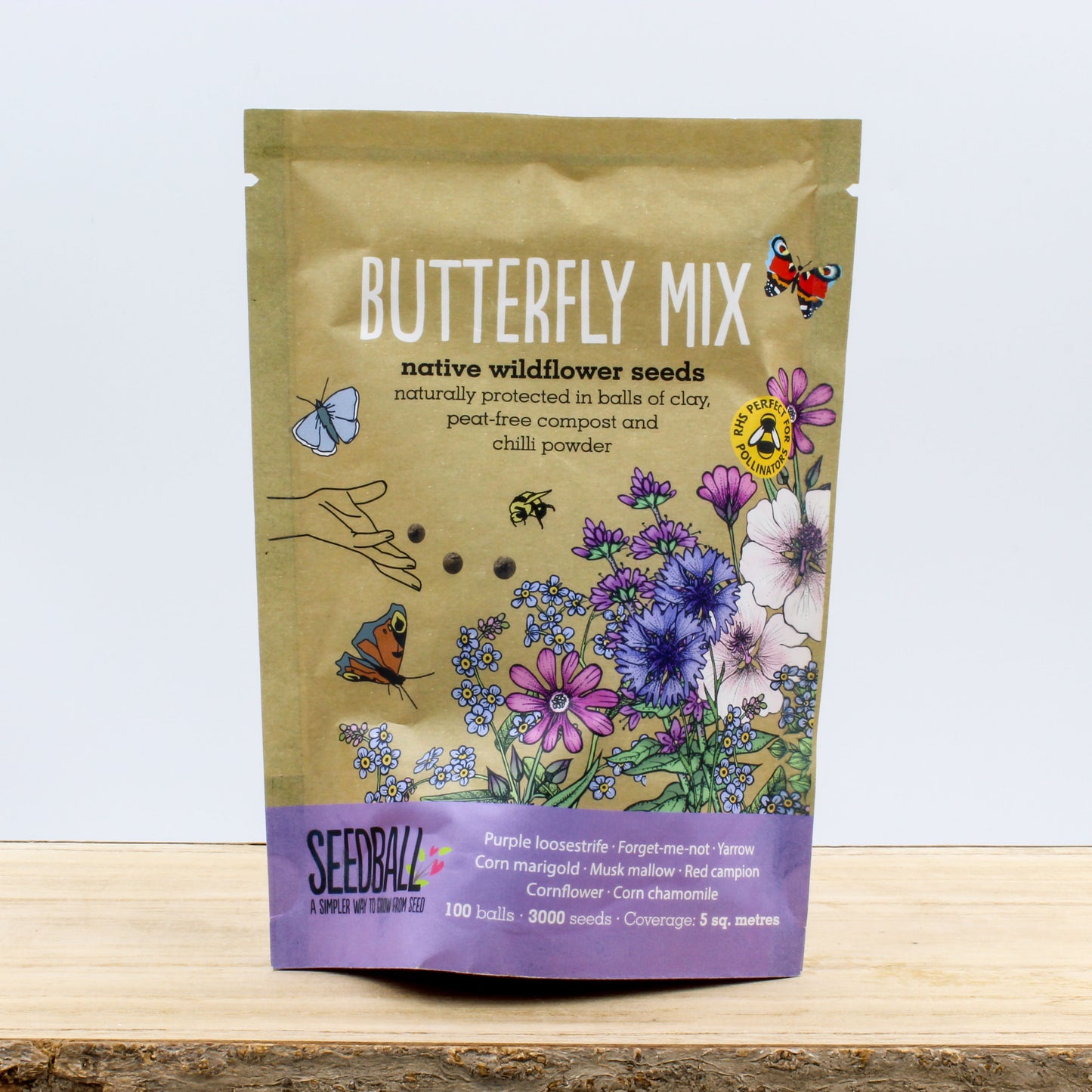 Seedball Bag - Butterfly Mix
