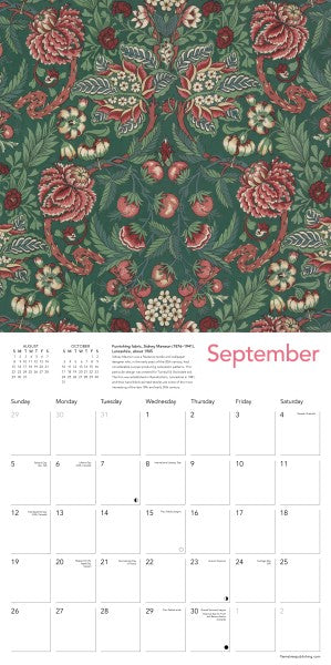 V&amp;A: Floral Splendour Wall Calendar 2027