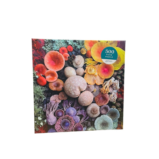 Shrooms in Bloom:  500 Piece Jigsaw Puzzle