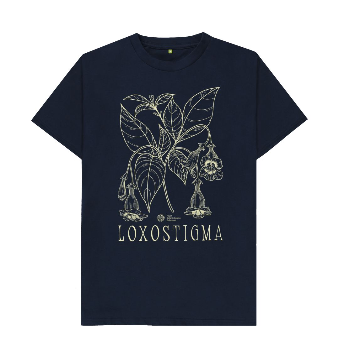 Navy Blue Loxostigma Unisex T-shirt