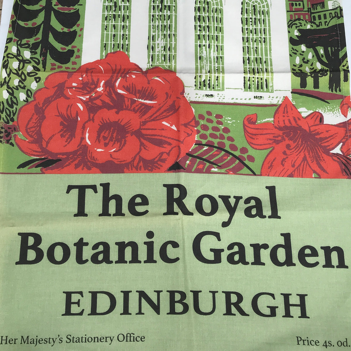 Vintage Palm House - Tea Towel