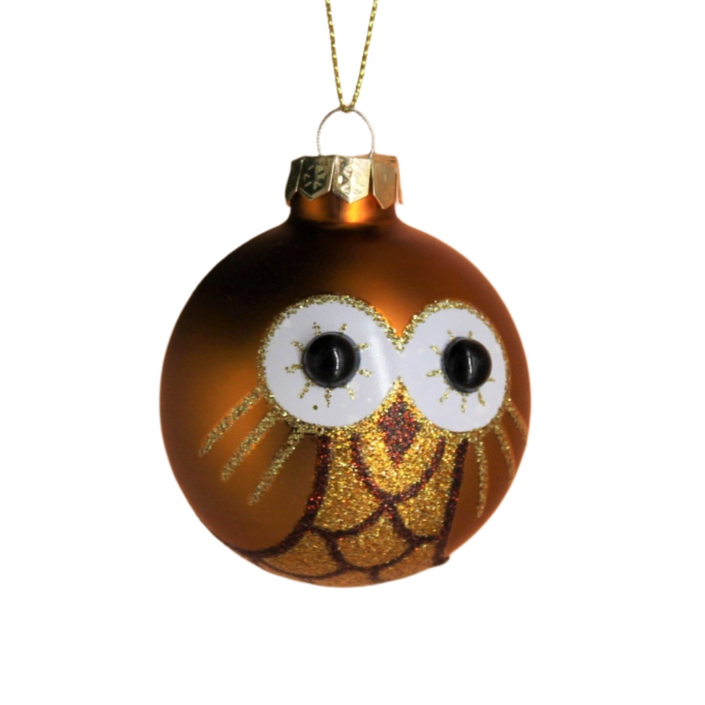 Owl Bauble - Copper