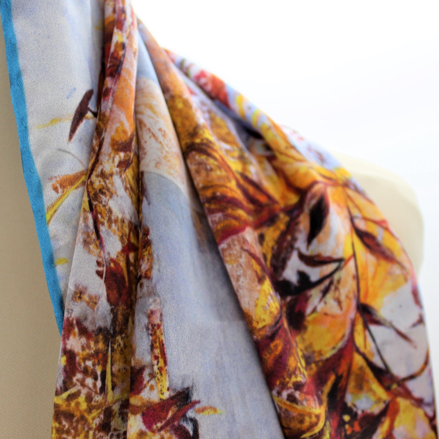Limited Edition 'By The River's Rim' Silk Scarf by Annie Broadley