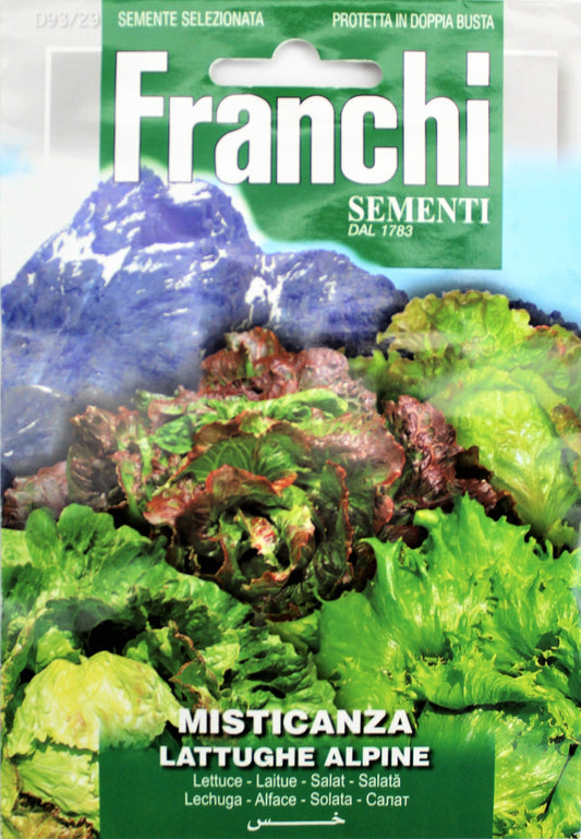 Franchi Seeds - Misticanza Lattughe Alpine / Alpine Salad Mix