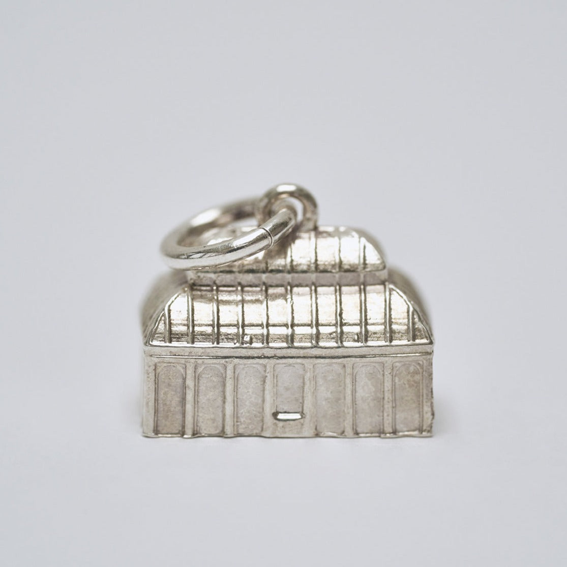 Sterling Silver Palm House Charm