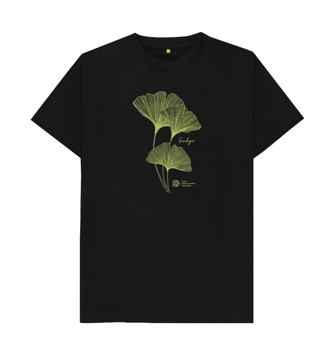 Black Ginkgo Unisex T-shirt