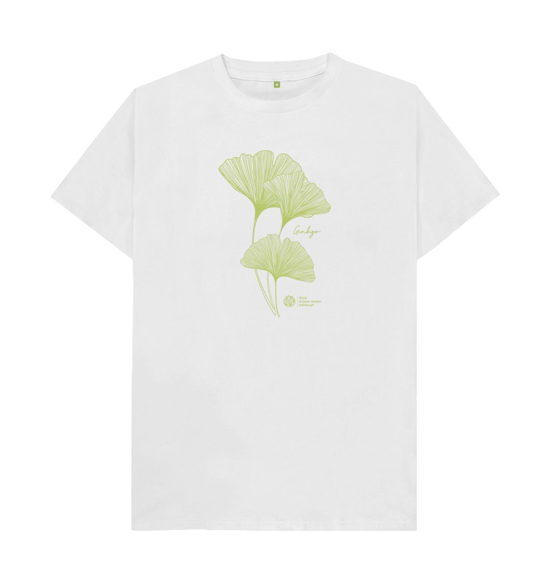 White Ginkgo Unisex T-shirt