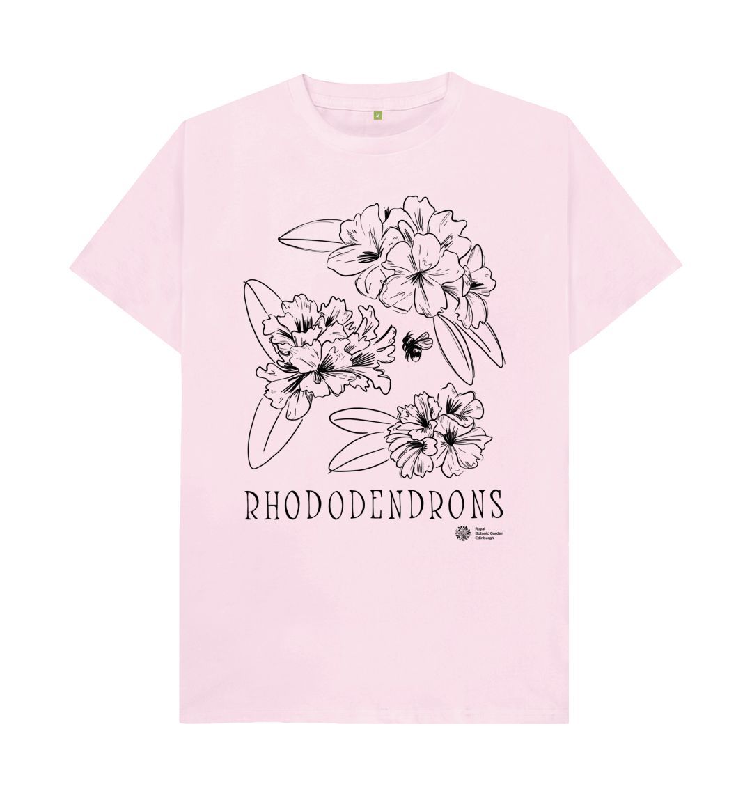 Pink Rhododendrons Unisex T-shirt