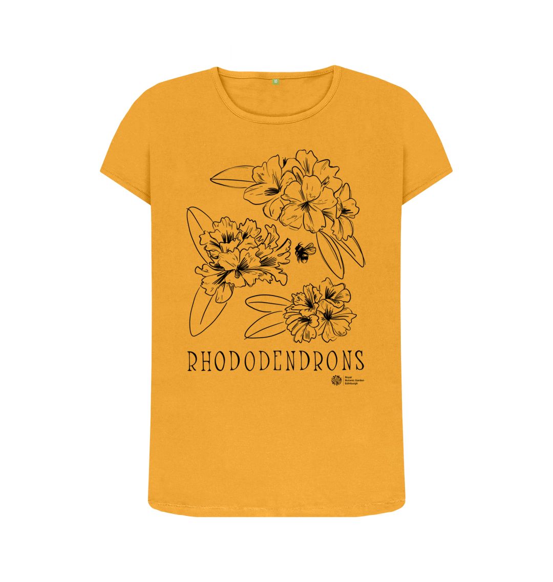 Mustard Rhododendrons Top