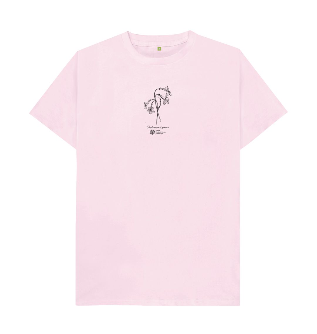 Pink Streptocarpus Cyaneus Unisex T-shirt